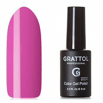 Фото гель-лак №56 color gel polish dark orchid 9 мл, grattol