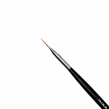 Фото кисть для дизайна ногтей и прорисовки вензелей nail art liner, nika nagel