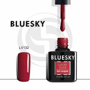 Фото гель-лак №132 luxury silver 10 мл, bluesky