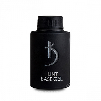 Фото база с липким слоем прозрачная lint base gel 35 мл, kodi