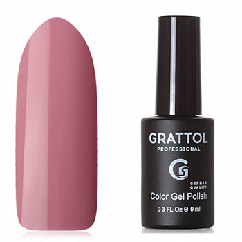Фото гель-лак №50 color gel polish pink beige 9 мл, grattol