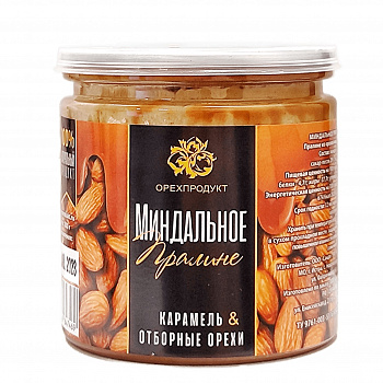 Фото миндальное пралине орехпродукт джоли, 200 гр. 