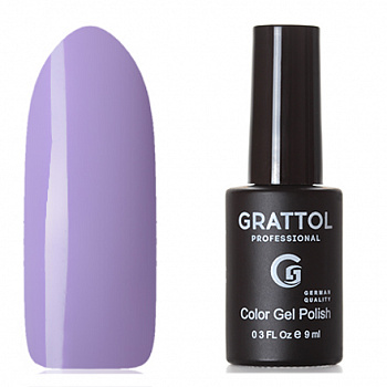 Фото гель-лак №12 color gel polish pastel violet 9 мл, grattol