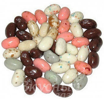 Фото драже ассорти мороженое jelly belly, 70 гр.