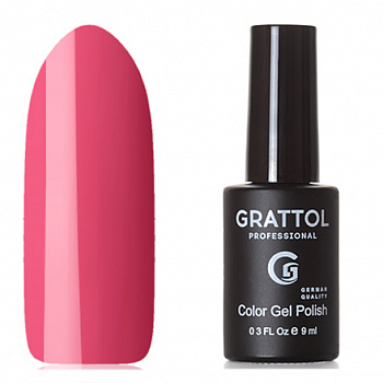 Фото гель-лак №49 color gel polish amarant 9 мл, grattol