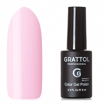 Фото гель-лак №108 color gel polish tender rose 9 мл, grattol