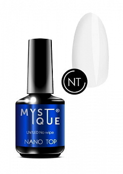 Фото топ без липкого слоя nano top 15 мл, mystique