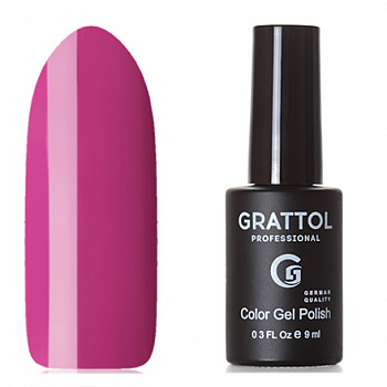 Фото гель-лак №104 color gel polish lilac 9 мл, grattol