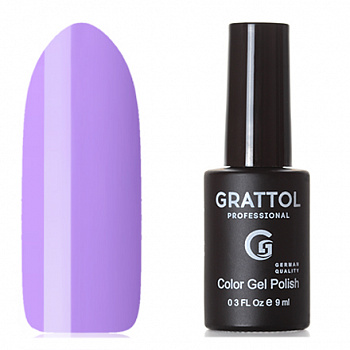 Фото гель-лак №07 color gel polish blue violet 9 мл, grattol