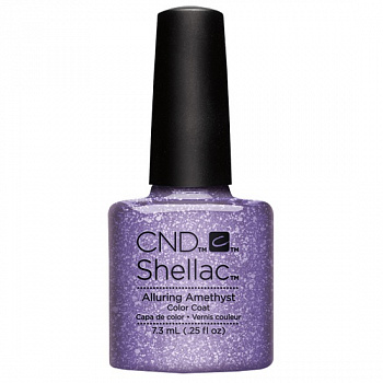 Фото гель-лак №91263 starsrtuck alluring amethyst  7,3 мл, cnd shellac