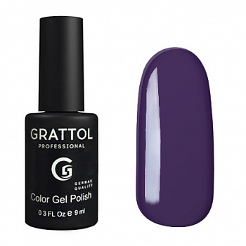 Фото гель-лак №10 color gel polish eggplant 9 мл, grattol