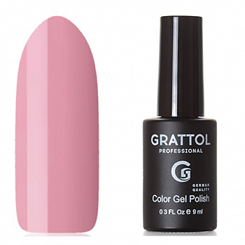 Фото гель-лак №46 color gel polish antique rose 9 мл, grattol
