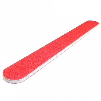 Фото пилка для ногтей красная edge red mylar 80/80, uno