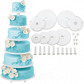 Фото подставка для торта 6-ти ярусная wilton 307-892