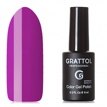 Фото гель-лак №08 color gel polish purple 9 мл, grattol
