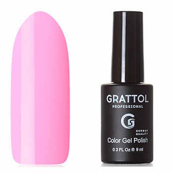 Фото гель-лак №39 color gel polish rose 9 мл, grattol