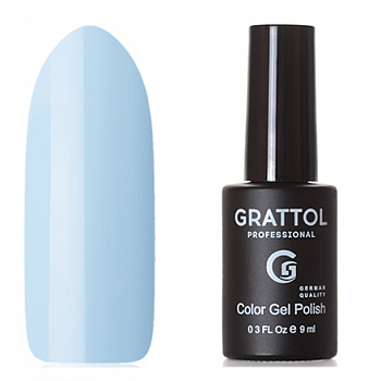 Фото гель-лак №110 color gel polish clear sky 9 мл, grattol