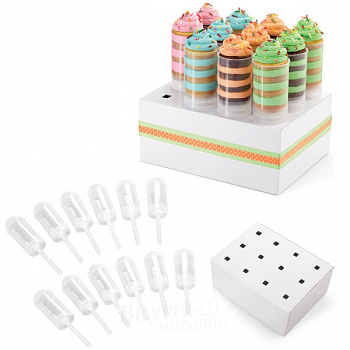 Фото подставка и стаканчики treat pops wilton 415-0644