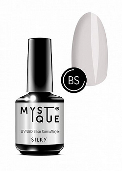 Фото база камуфлирующая с липким слоем silky 15 мл, mystique