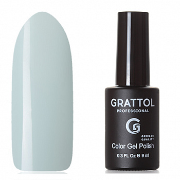Фото гель-лак №111 color gel polish pale mint 9 мл, grattol