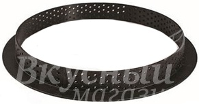Фото форма-резак кольцо перфорированное 19 см., высота 2 см. tarte ring ring190 silikomart