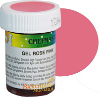 Фото краска розовая гелевая концентрир. rose pink chefmaster, 28 гр. (набор 2 шт.)