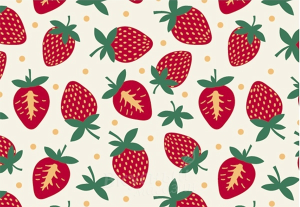 Фото переводной лист для муссовых десертов клубника sweet strawberry ibc belgium
