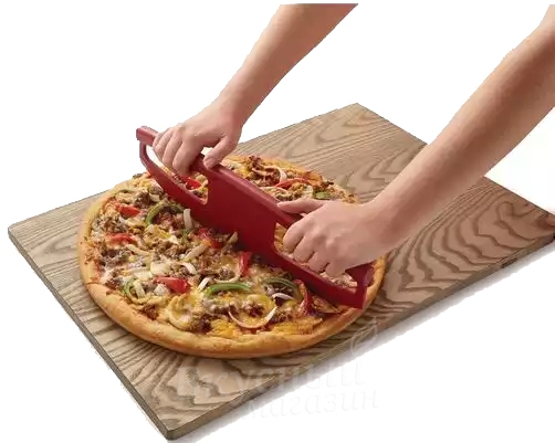 Фото нож для пиццы nylon pizza rocker wilton 2103-0136