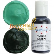 Фото краска зеленый лес гелевая forest green americolor, 21 гр.