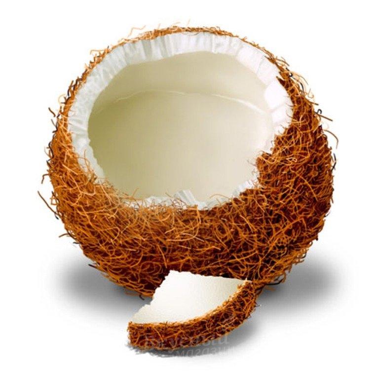 Фото ароматизатор натуральный жидкий кокосовый baker flavors, 10 мл.