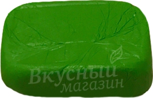Фото паста для обтяжки мастика наша мастика травянисто-зеленая, 250 гр.