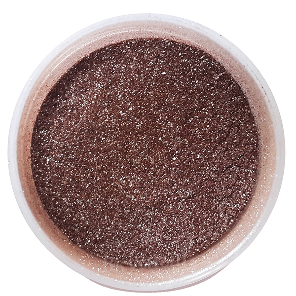 Фото блестящая пыльца съедобная корица cinnamon treat food colors, 4,3 гр.
