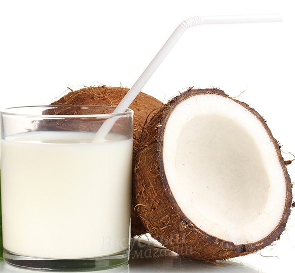Фото ароматизатор жидкий молочно-кокосовый (кокосовый крем) дюкан, 25 мл.