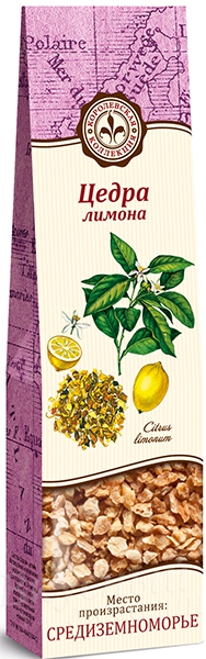 Фото цедра лимона королевская коллекция топ продукт, 20 гр.