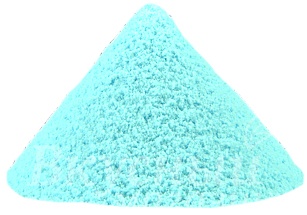 Фото сахарная пудра нетающая голубая фабрика сладкого декора, 1 кг.