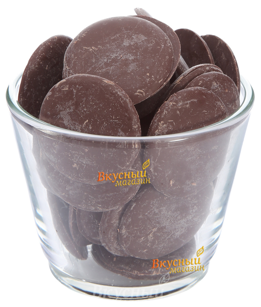 Фото шоколад молочный 43,6% какао в каплях без сахара томер expert, 400 гр.