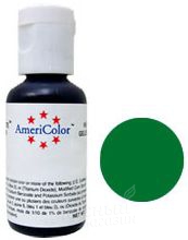 Фото краска зеленый лист гелевая leaf green americolor, 21 гр.