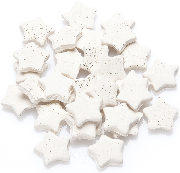 Фото украшение сахарное звезды белые mp marinovic
