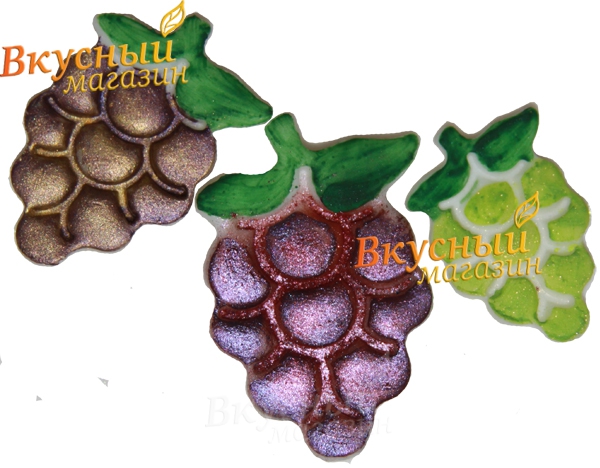 Фото выемка-плунжер для марципана/мастики виноград