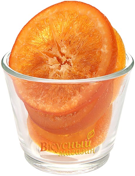 Фото засахаренные апельсины дольки ambrosio, 200 гр.