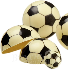 Фото шоколадная форма для декора футбольный мяч блистершок pavoni tfoot70