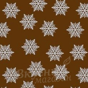 Фото переводной лист для шоколада снежинки декоршок pavoni