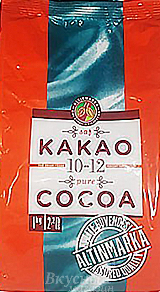 Фото какао-порошок 10-12% altinmarka, 1 кг.