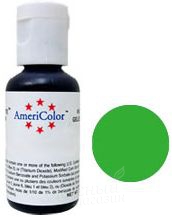 Фото краска зеленый ментол гелевая mint green americolor, 21 гр.