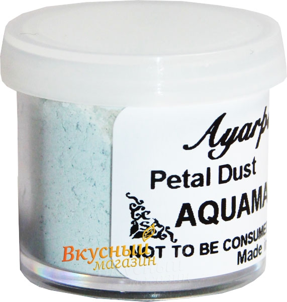 Фото цветочная пыльца аквамарин aquamarine ayarpi global, 4 гр.