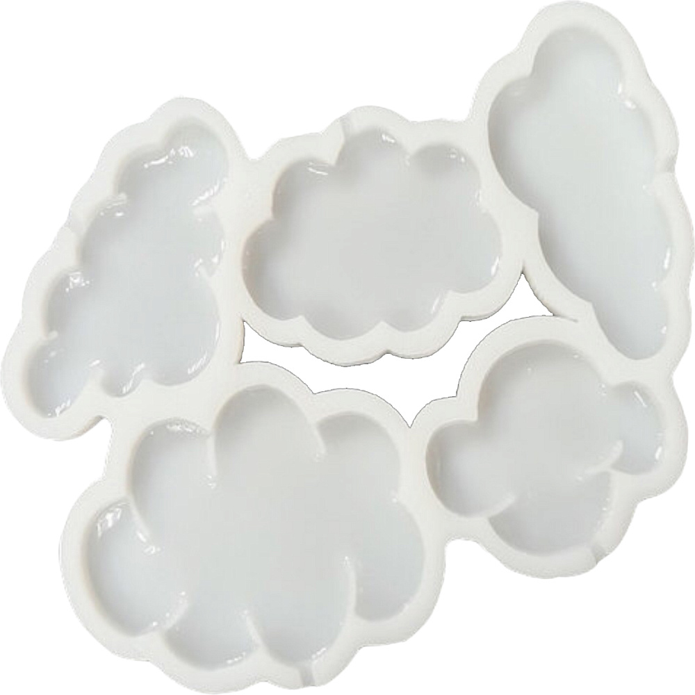 Фото форма для леденцов и шоколада силиконовая облака