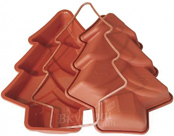 Фото силиконовая форма uniflex елка silikomart sft203