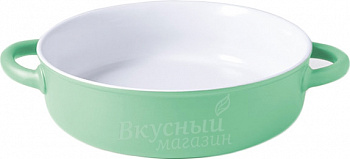 Фото форма керамическая круглая мятная backform fissman