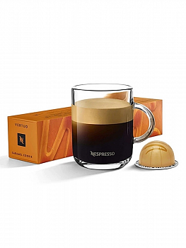 Фото кофе в капсулах nespresso vertuo creations caramel cookie, 10 шт.