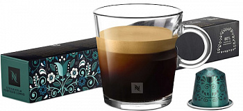 Фото кофе в капсулах nespresso stockholm fortissio lungo, 10 шт.